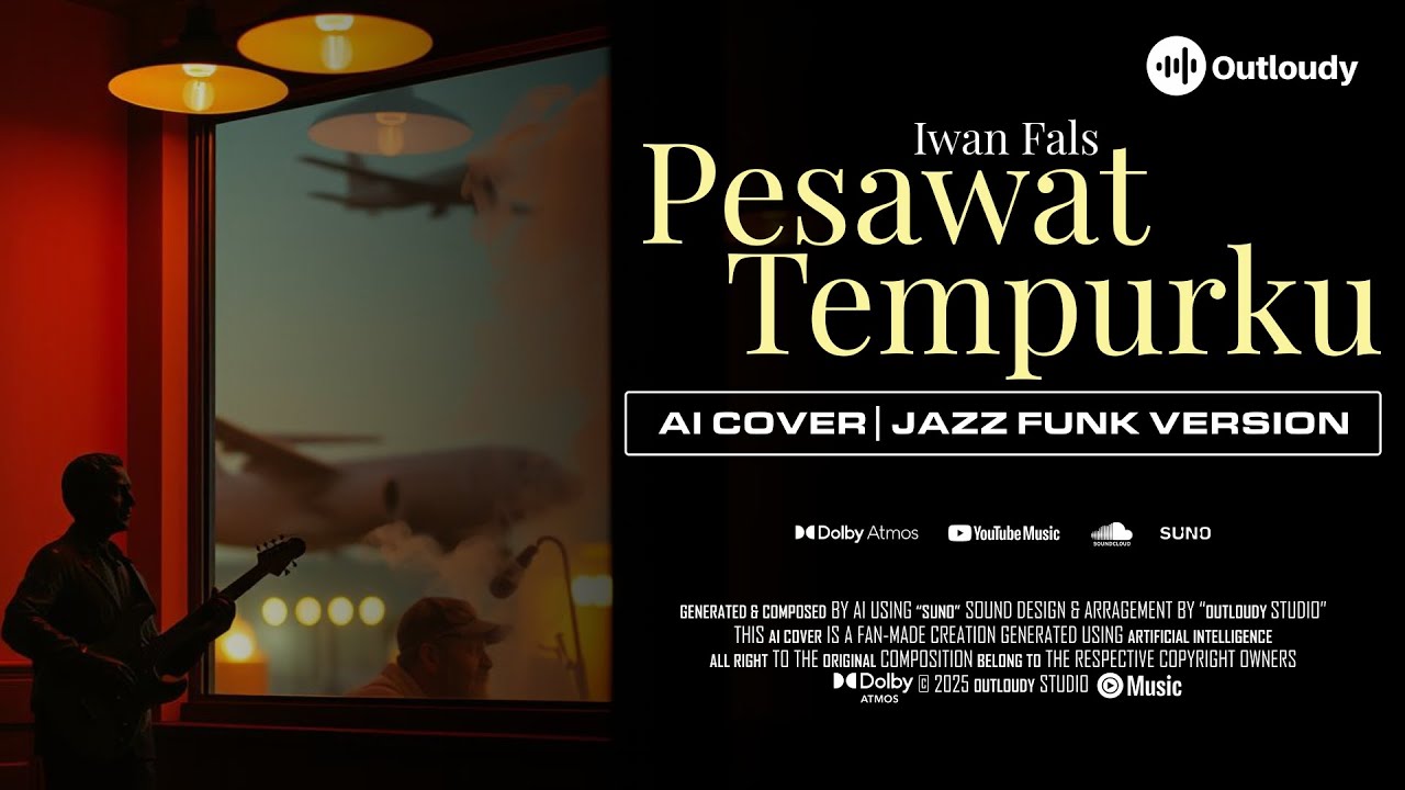 PESAWAT TEMPURKU - IWAN FALS | Jazz Version | Cover By Outloudy