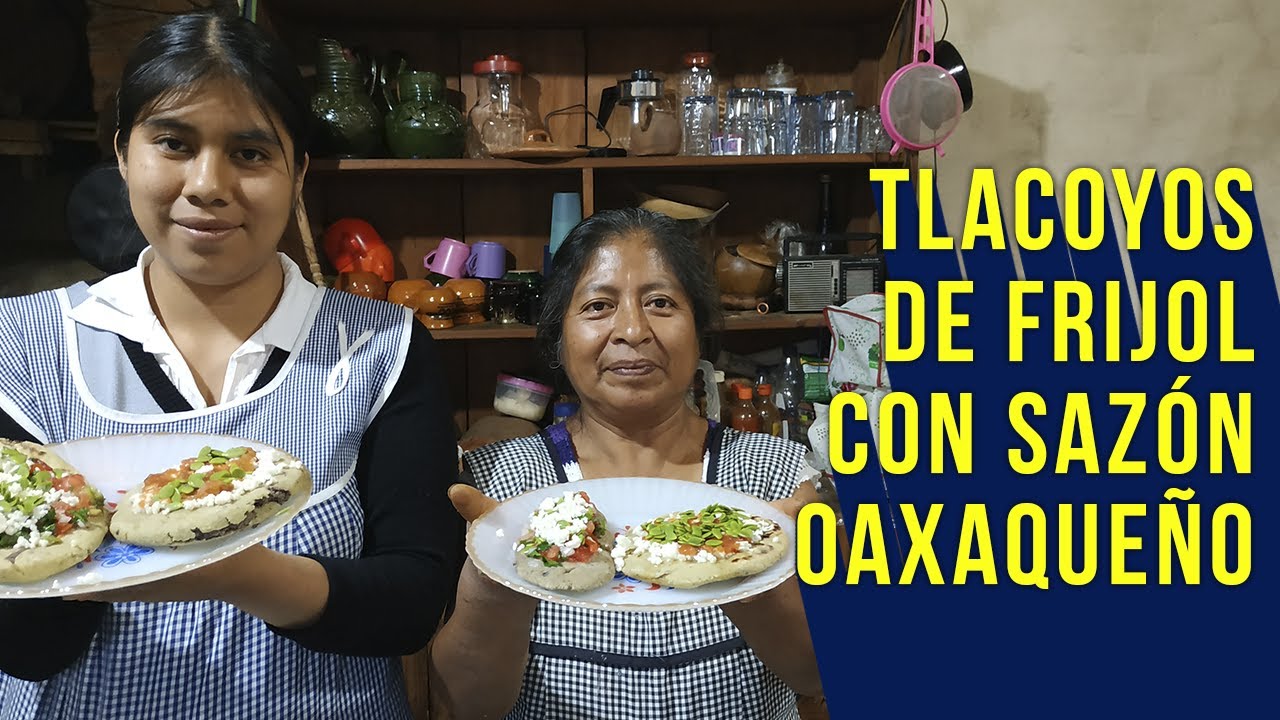 TLACOYOS DE FRIJOL fácil con un toque OAXAQUEÑO