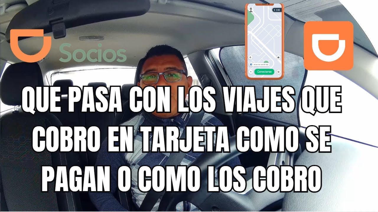 QUE PASA CUANDO ME PAGAN CON  TARJETA EN DIDI CONDUCTOR NUEVOS CONDUCTORES