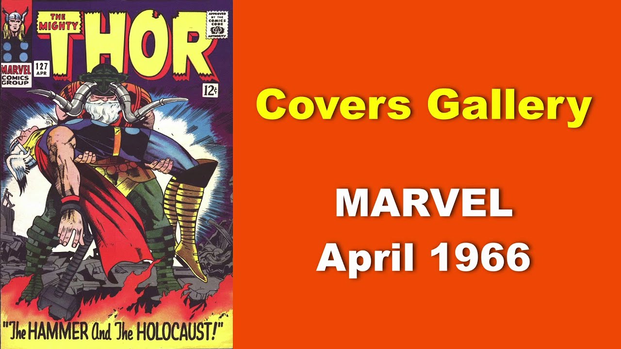 Comic Book Covers Gallery - Marvel, April 1966