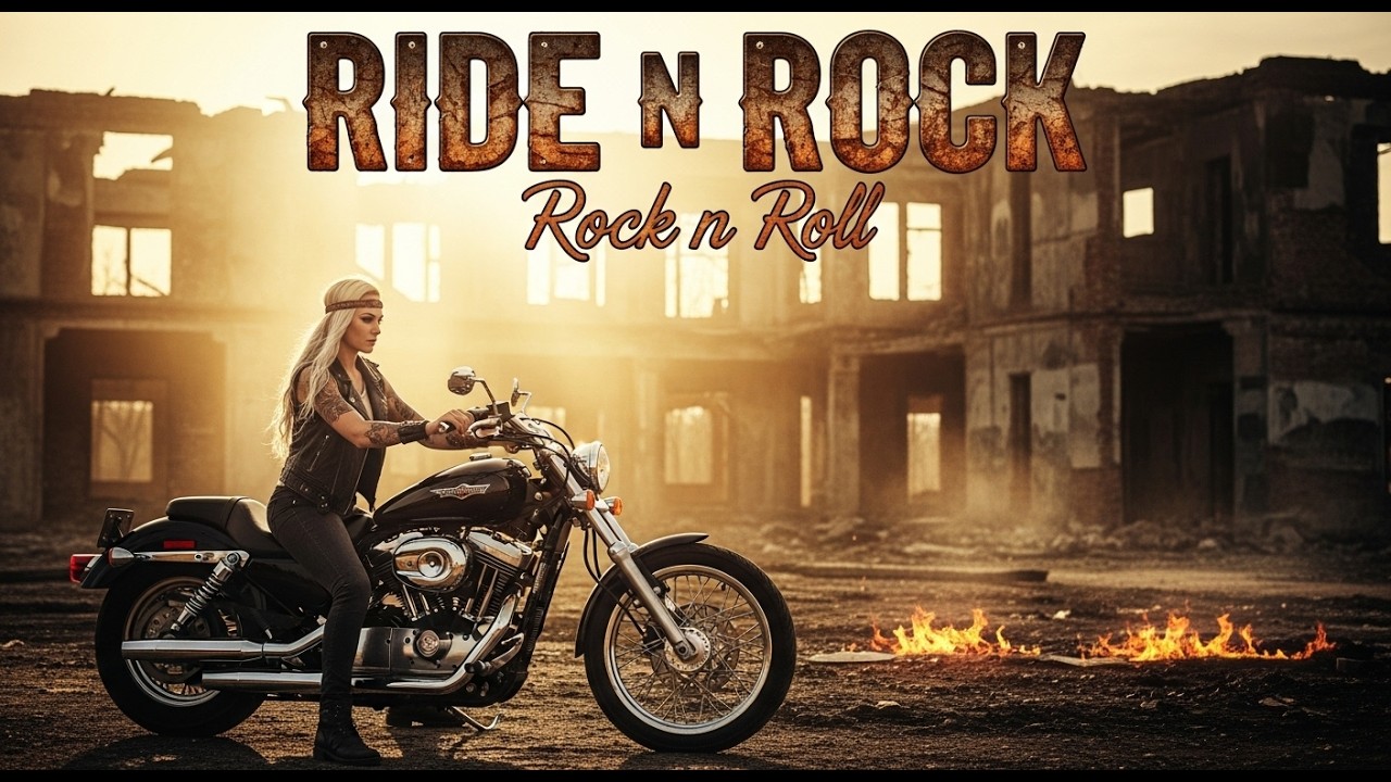 Best Rock N Roll Music 🎸 Ride ’N Rock 🔥 Chrome Thunder | Born to Ride