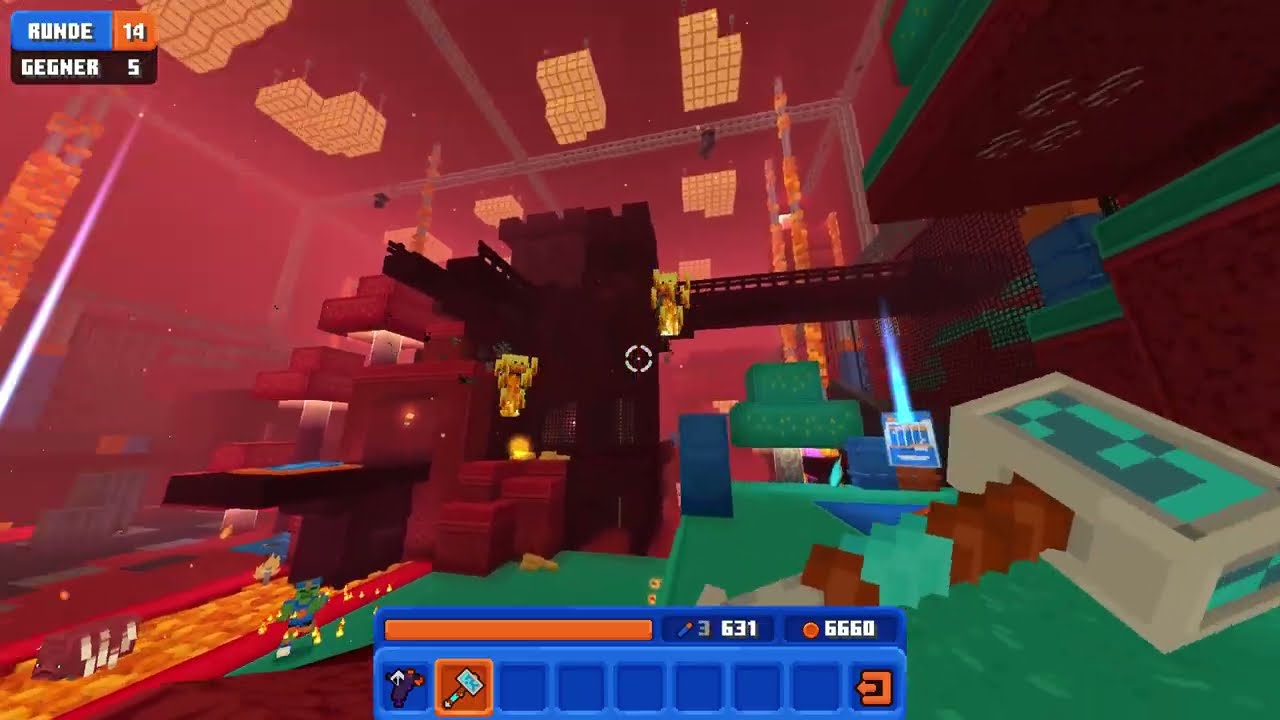 Minecraft - Nerf World 06 - Auf zum Nether Endboss