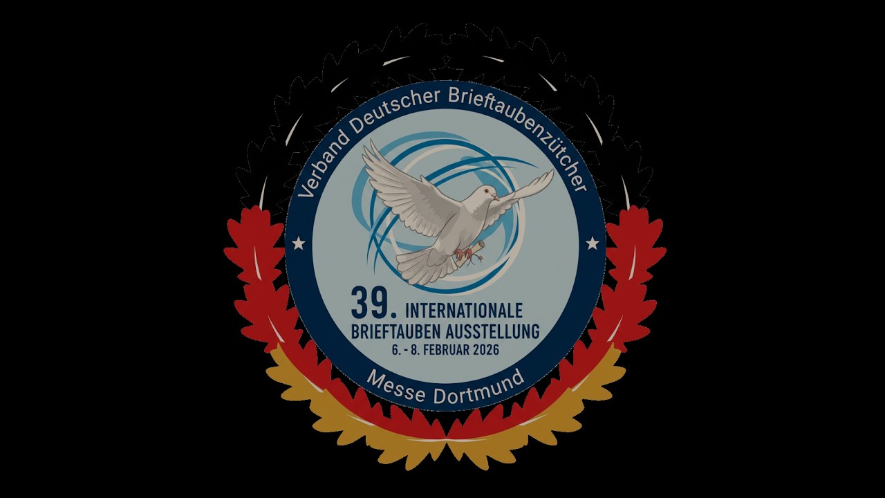 39. Internationale Brieftauben Messe in Dortmund 06.02 bis 08.02. 2026
