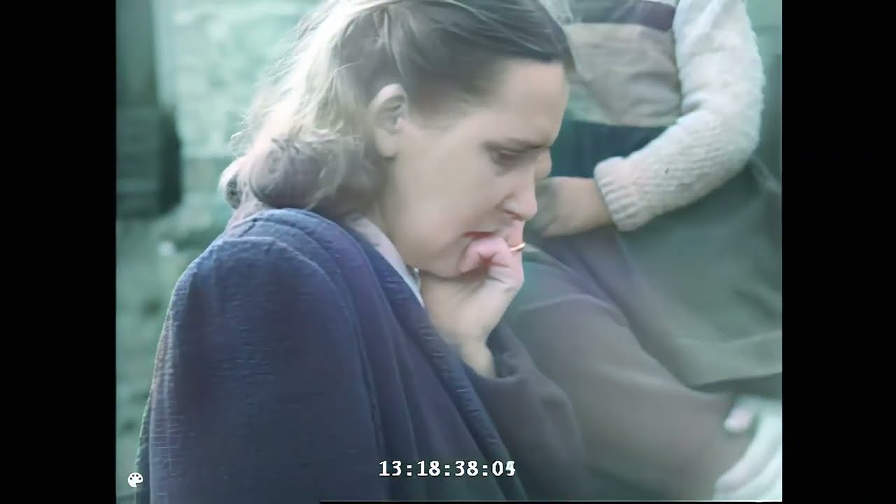 [4k, 60 кадров в секунду, цветное] (1945) Вторая мировая война. Война приходит в Германию.