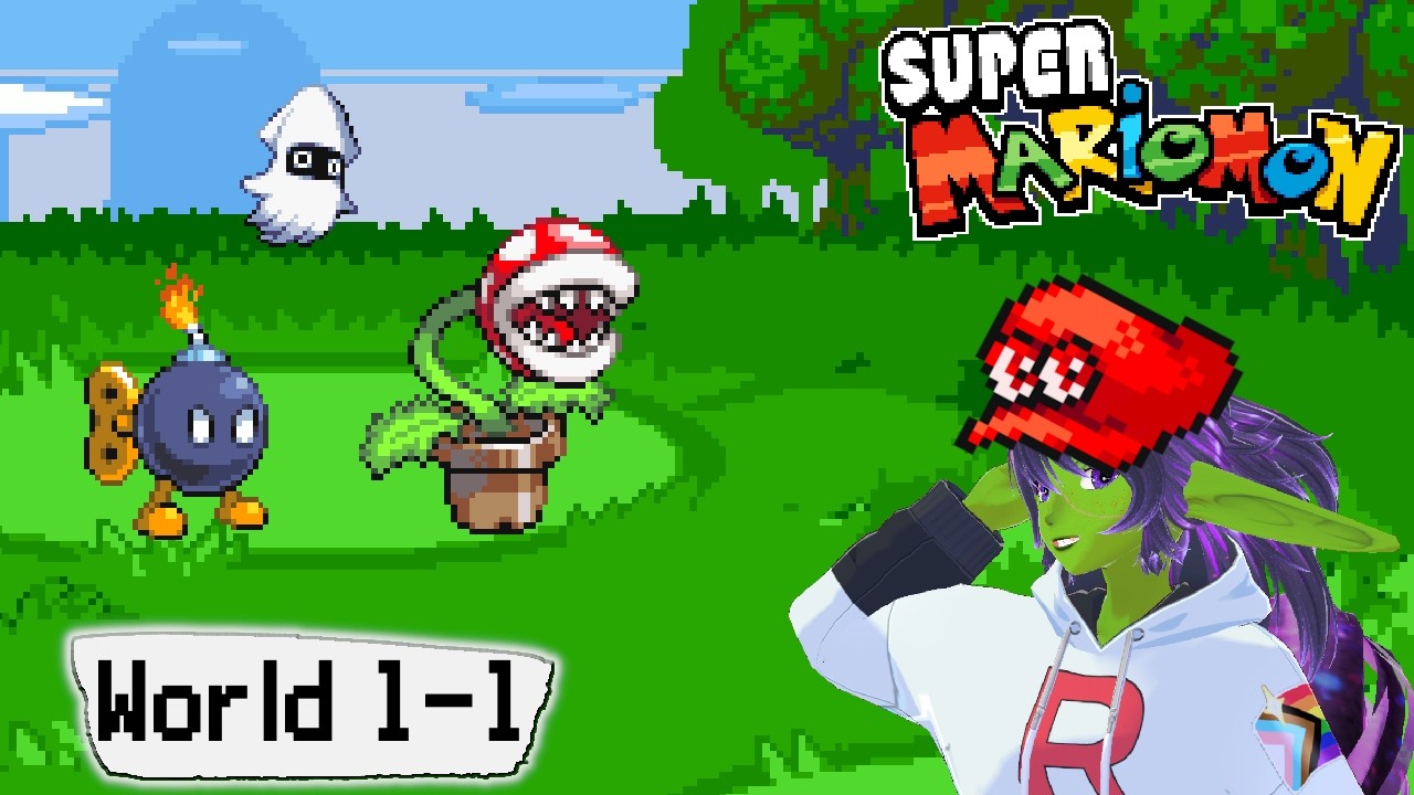 Supermariomon - Starters and World 1-1 (NUZLOCKE)