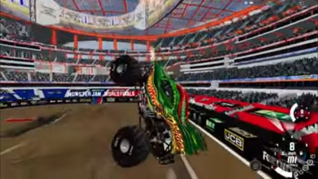 Monster jam freestyle in beamng