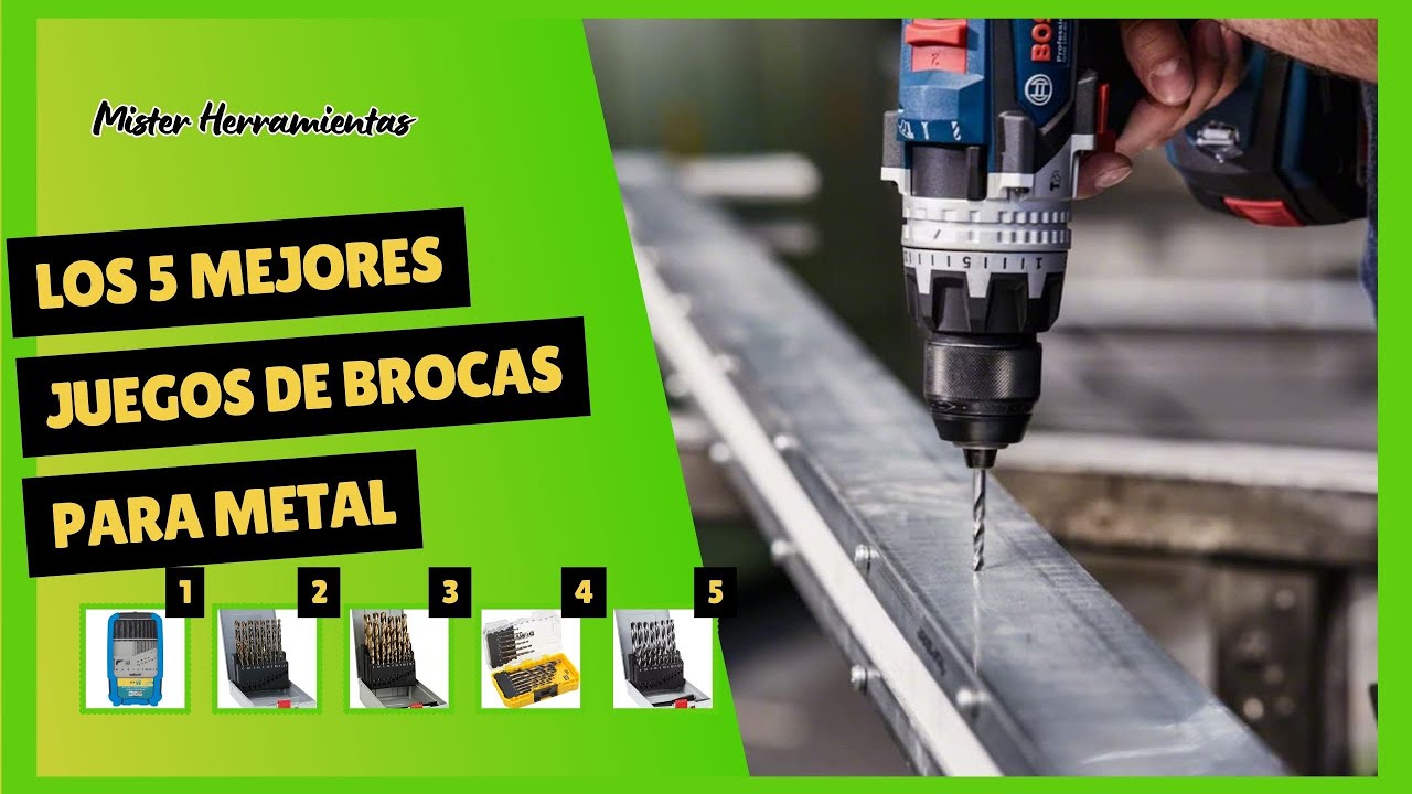 Mejor Juego de Brocas para Metal | No compres brocas para taladrar metal, sin ver este vídeo