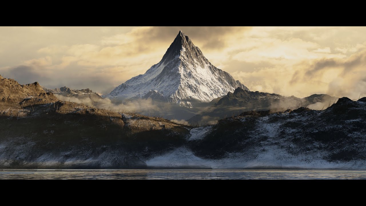 The Hobbit - Erebor - Blender Gaea