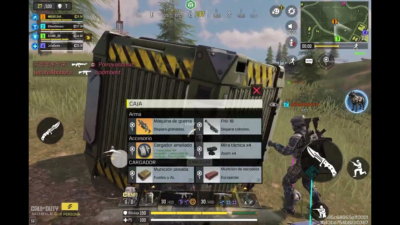 Jugando Call of Duty Con mi  amigo pero solo con audio de juego