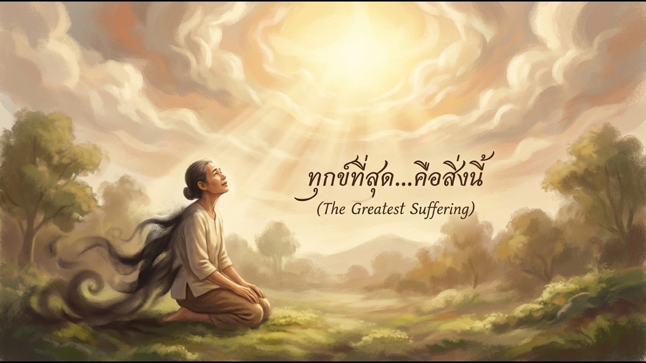 ถอดรหัสความทุกข์... เข้าใจความจริงข้อนี้เพียงข้อเดียว คุณจะหลุดพ้นจากความหนักอึ้งทั้งปวง