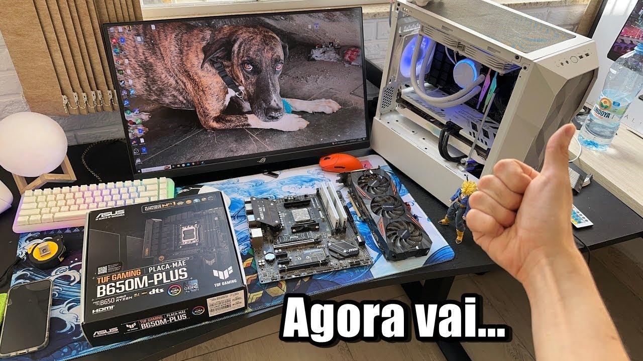 Tunando o PC Gamer com Ryzen 7 7800x3d e Asus TUF B650M Plus AM5 e DDR5