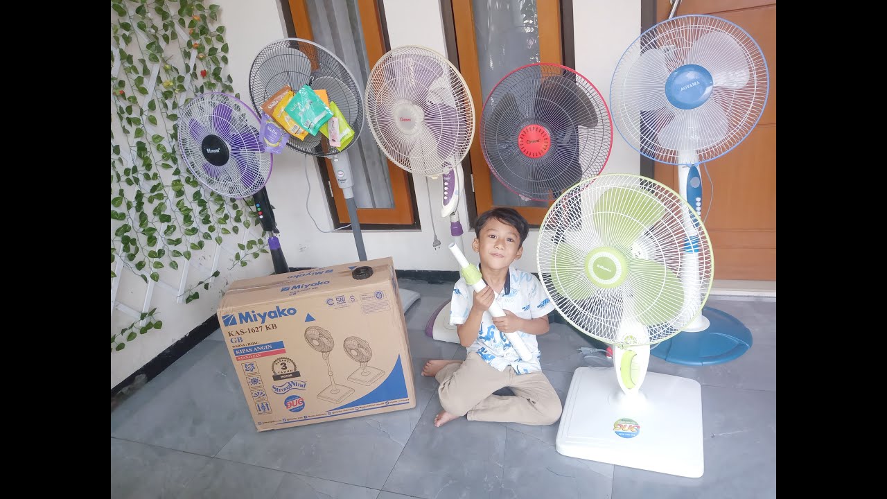 Unboxing Kipas Angin Baru Miyako