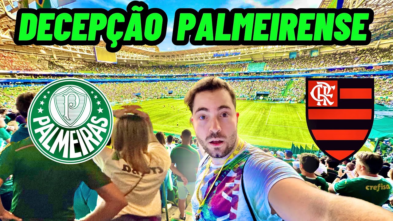 GRAVEI OS GOLS DO FLAMENGO NO MEIO DA TORCIDA DO PALMEIRAS/ Palmeiras 0 x 2 Flamengo