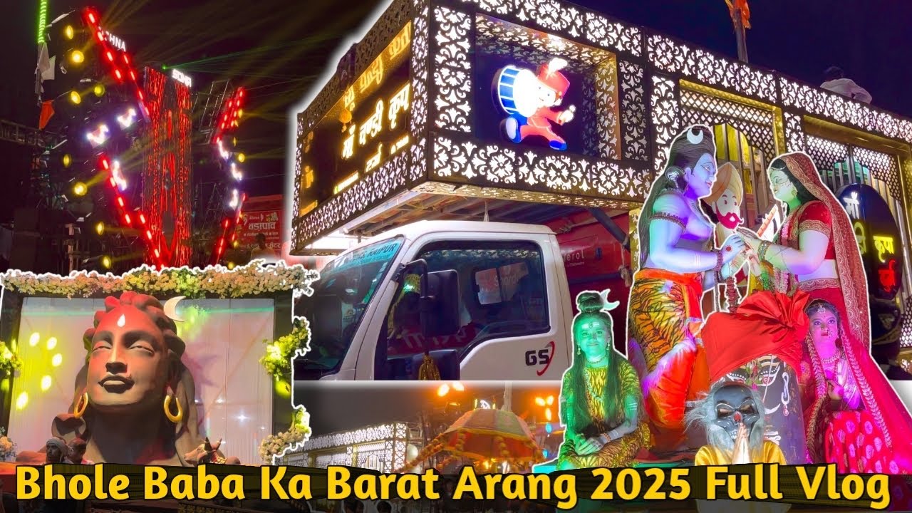 Vlog - 39 | 🙏 Bhole Baba Ka Barat Arang 2026 🥰 कई तगड़ा माहौल Full Vlog 😍 | DJ Dhumal With Yashwant