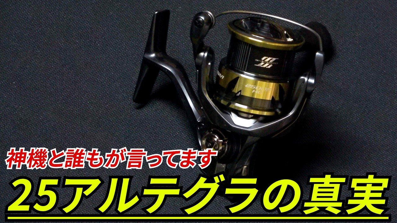25アルテグラ　動画の為にコスパ良いって褒めすぎてない？削除覚悟の忖度無しでガチレビュー