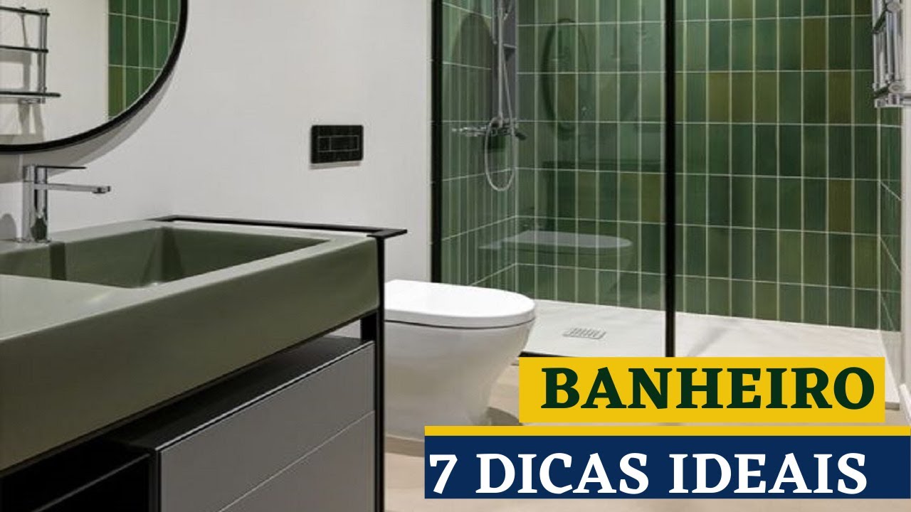 95 MODELOS de BANHEIROS PEQUENOS e MÉDIOS -  DICAS e IDEIAS