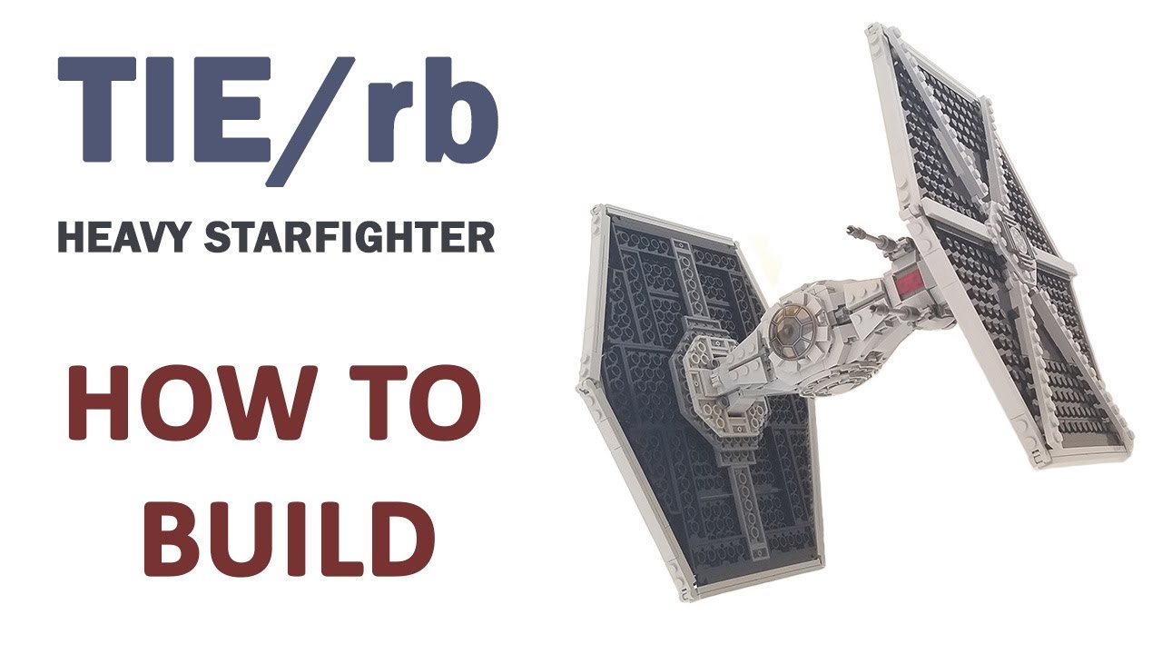 LEGO Star Wars TIE Brute Star-fighter MOC | Building Instructions