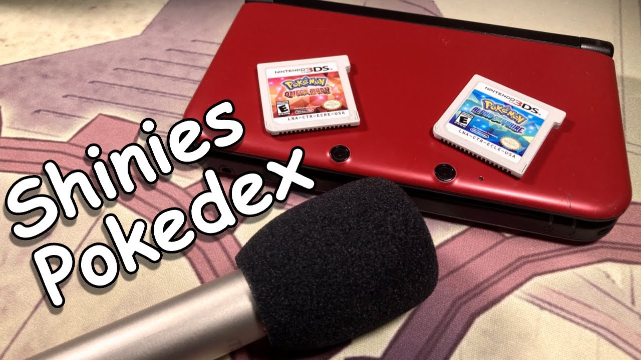 All my Shiny Pokemon and Complete Living Pokedex in ORAS: Relaxing ASMR