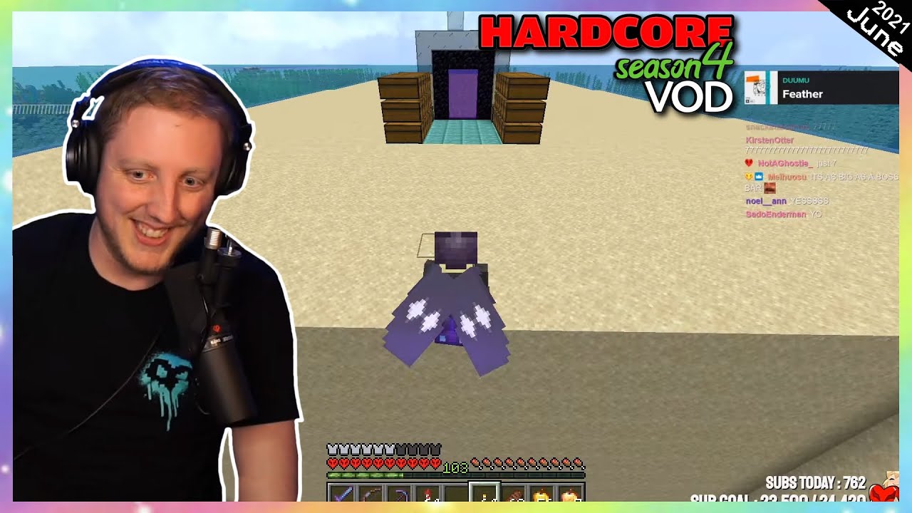Hardcore Season 4 - Philza VOD - Streamed on June 25 2021