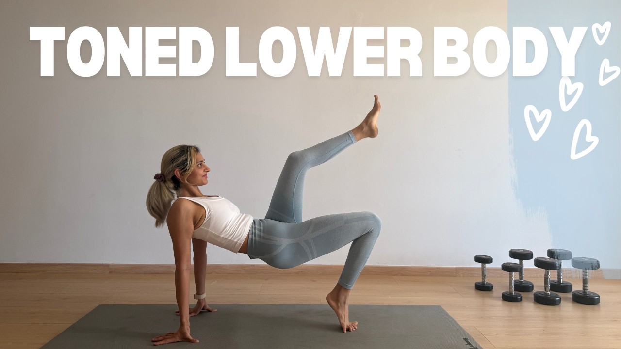 25 MIN Leg Workout 🔥 Cardio + Weights | Fat Burn & Lower Body Strength