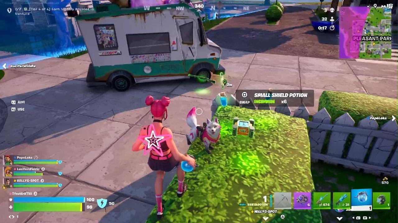 Fortnite Reload Zero Build Squad Win 1-19-26