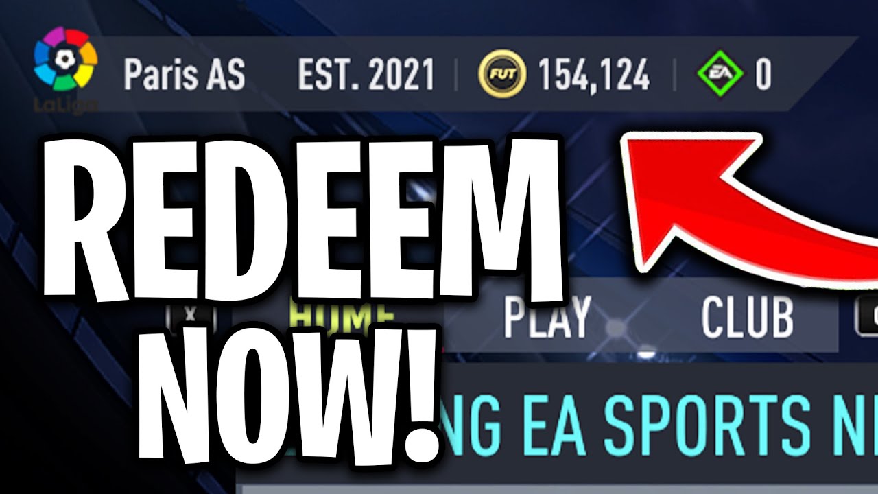 How To REDEEM 150K Coins For FREE In FIFA 22! (Free Coins)
