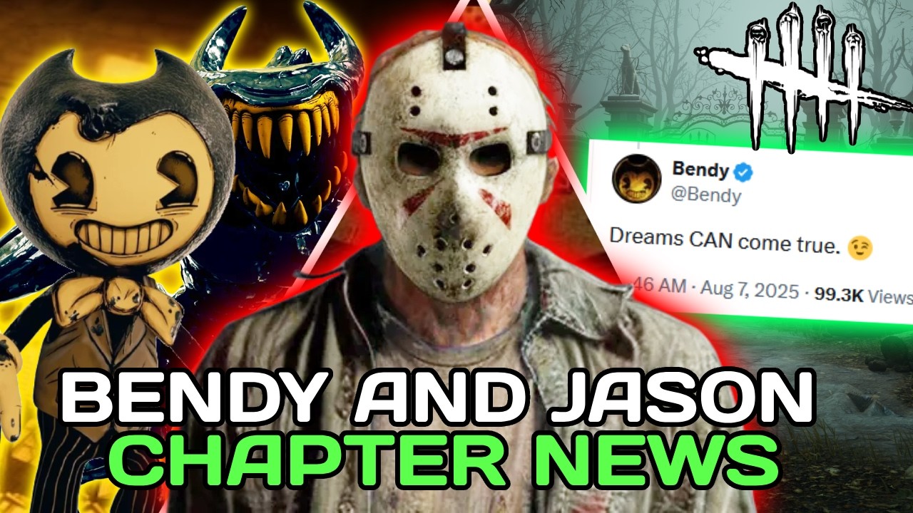 Bendy and The Ink Machine & Friday The 13th Chapter UPDATE! - Dead by Daylight