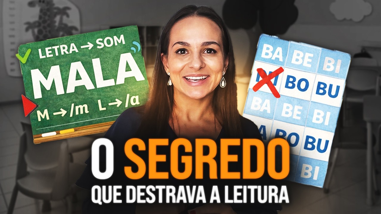 Esse segredo vai transformar a alfabetização dos seus alunos