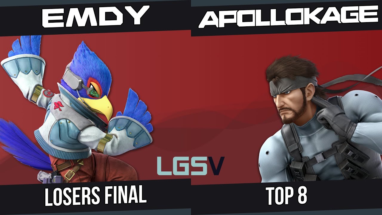 LGS5 - Emdy (Falco) Vs. Apollokage (Snake) - Losers Finals - SSBU