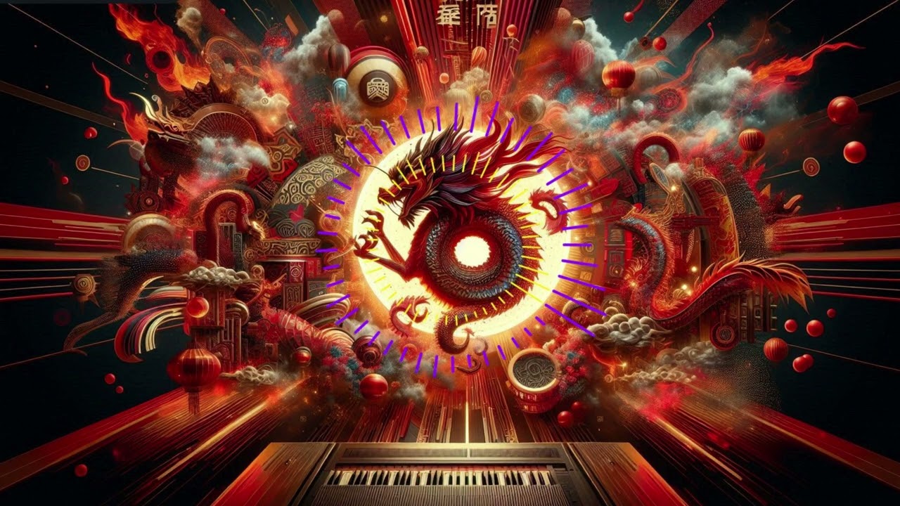 Royalty Free music  - Digital Dynasty Orchestra (Chinese Instrumental Remix)
