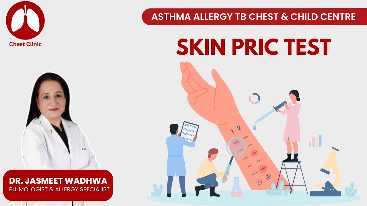 The standardized technique of performing a Skin Prick Allergy test | Dr. Jasmeet Kaur Wadhwa