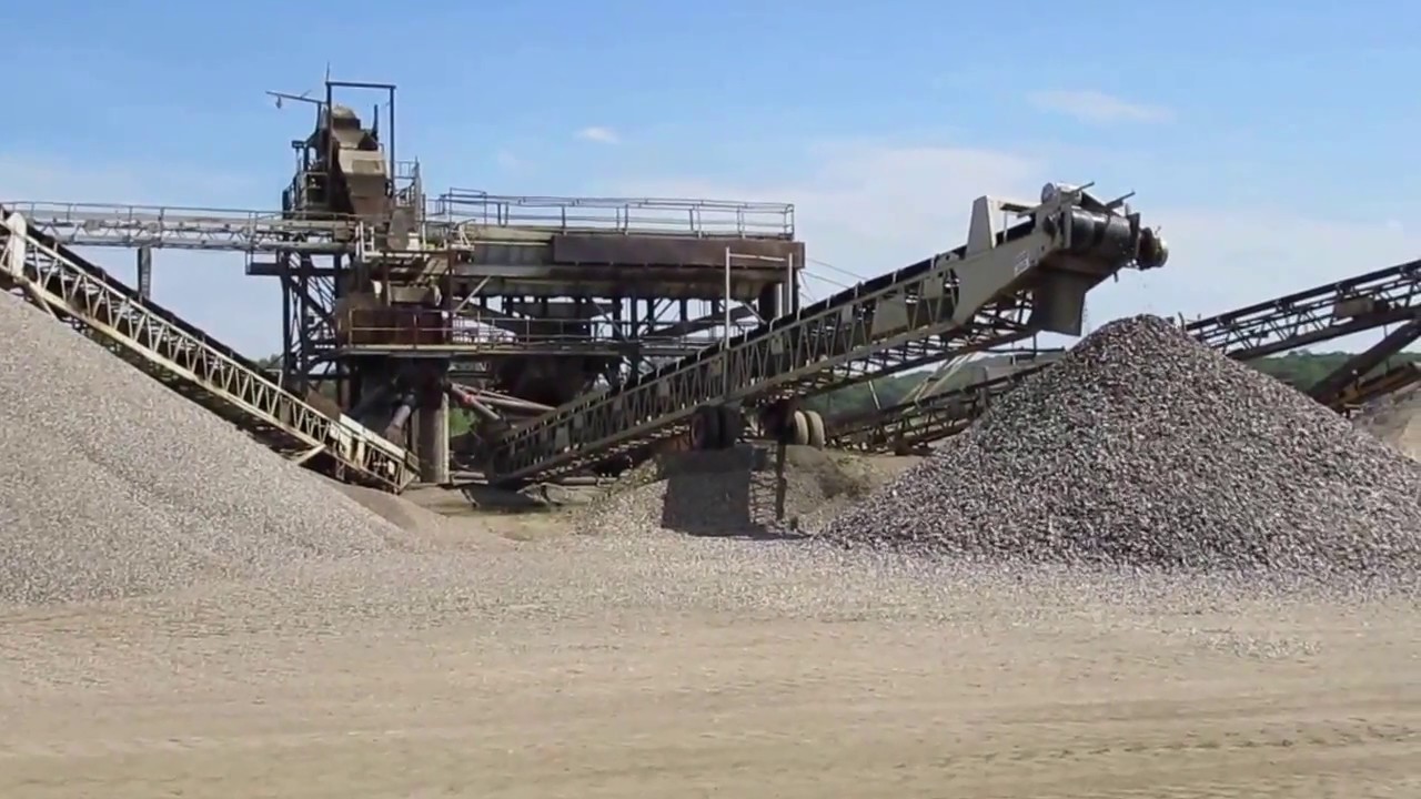 The processing plant at New Harvey Sand