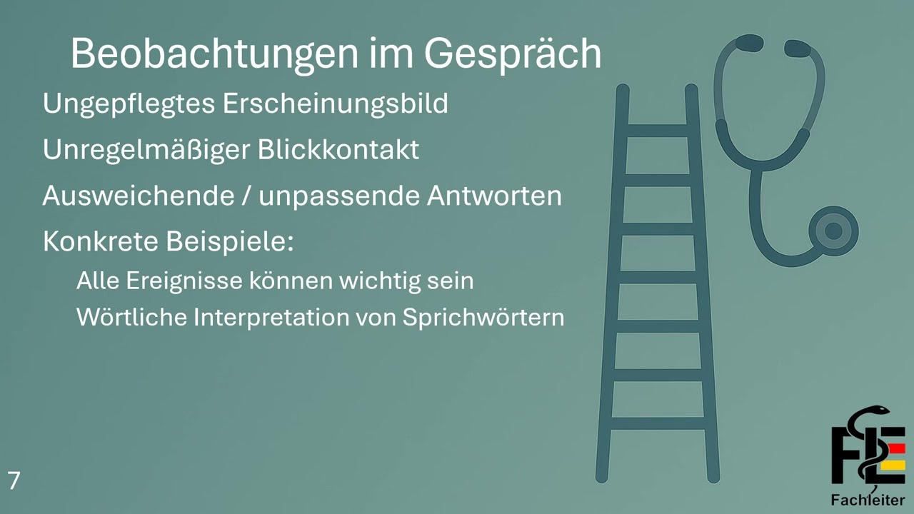 Ged&auml;chtnisverlust & bizarre Verhaltensweisen &ndash; klinischer Fall zur Demenzdiagnostik