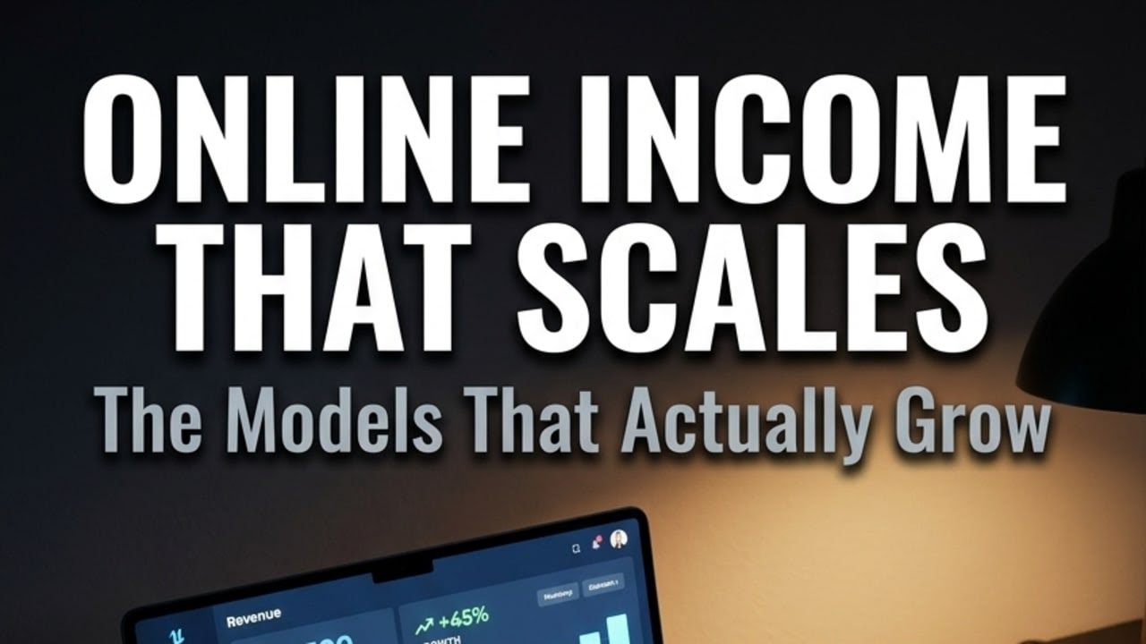 Online Income Models That Actually Scale (Real Breakdown)