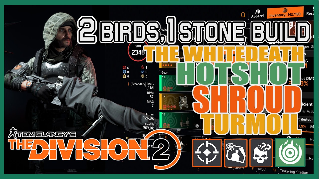 2 Birds 1 Stone Build: Hotshot + Shroud + Turmoil