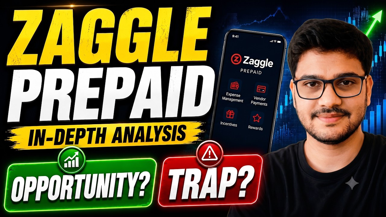 Zaggle Prepaid Analysis | Opportunity or Trap? | Ashish Kacholia Stock Review