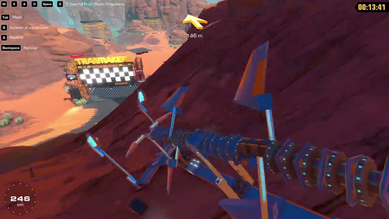 Trailmakers Rally Downhill Rush (Bionic Propellers) 15.51s (Former WR)