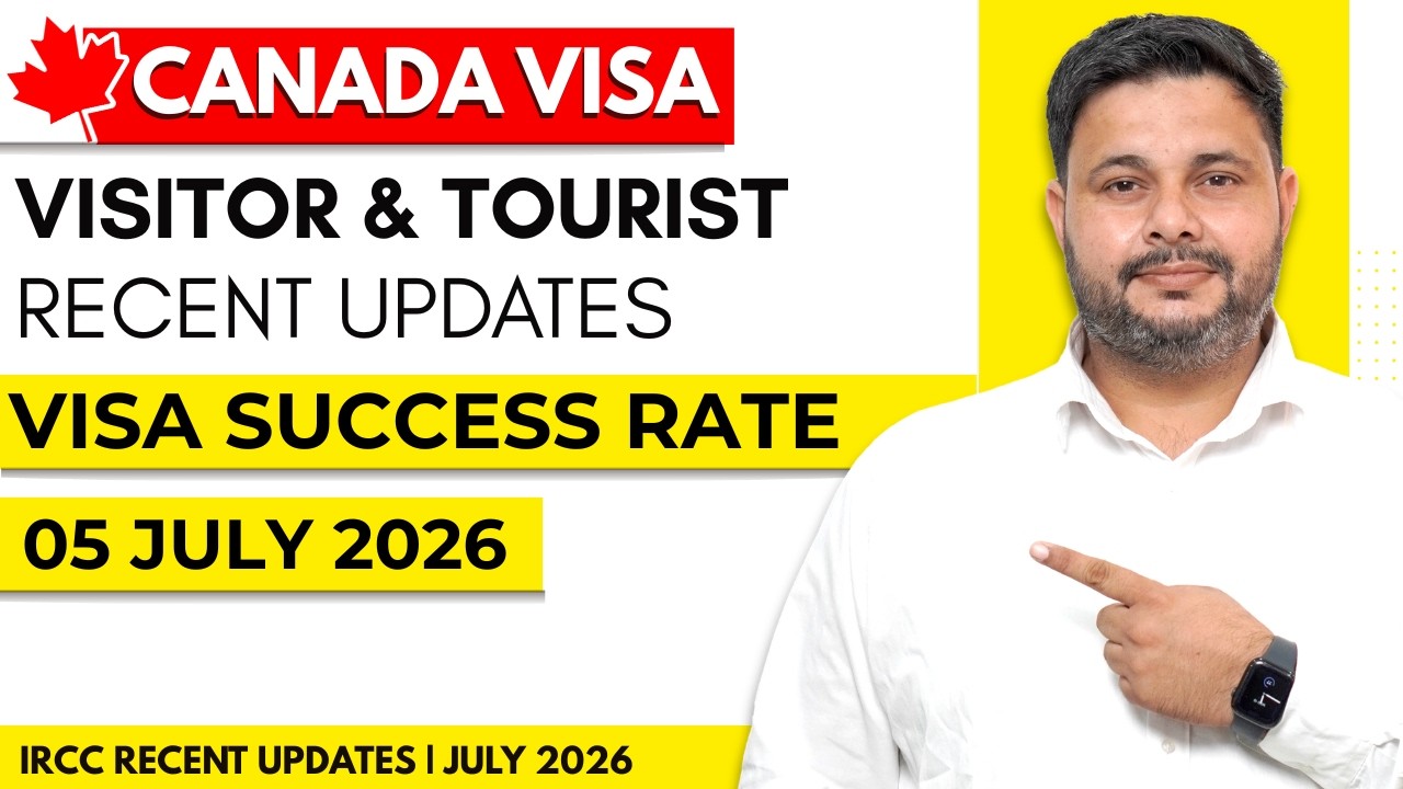 Canada Visitor & Tourist Visa Recent IRCC Updates 05 July 2026 | Processing Time After Biometric
