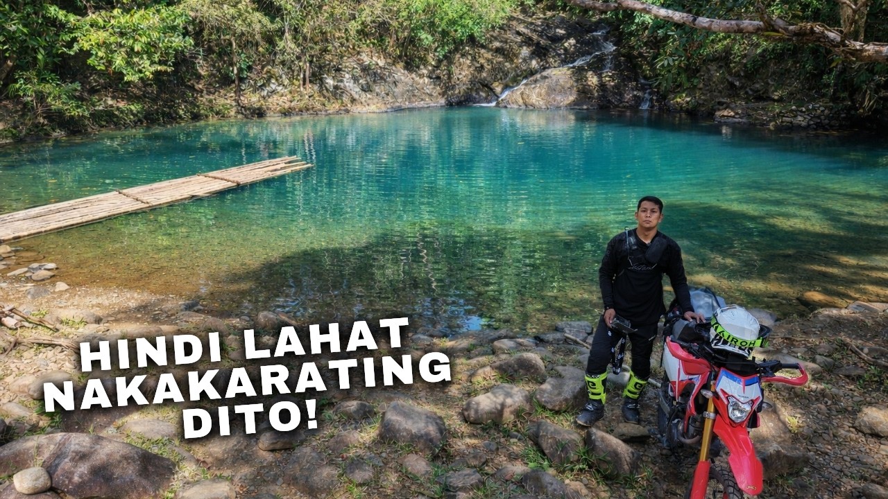 Blue Lagoon sa Tuktok ng Kabundukan ng Rodriguez Rizal | Solo Trail Ride