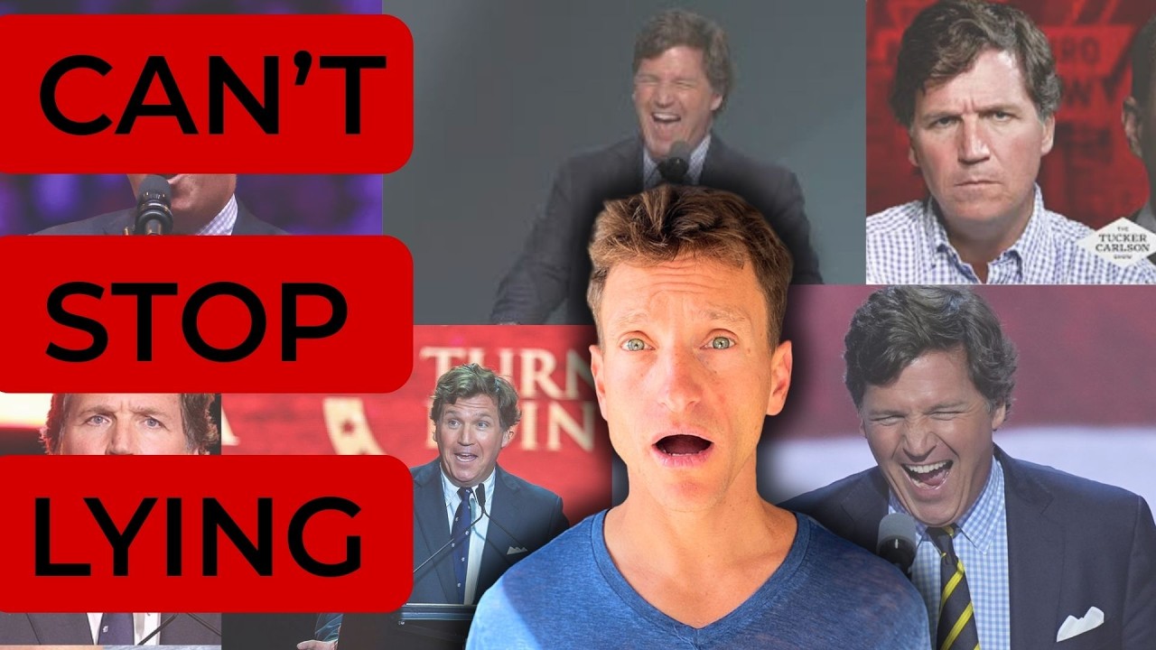 Tucker Carlson Just Can’t Stop Lying About Israel.