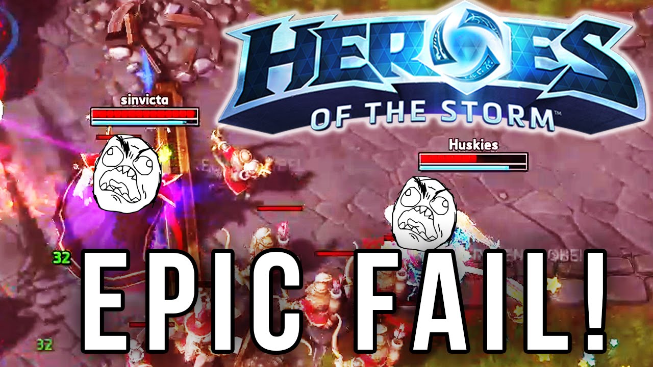 HUSKY & SINVICTA'S EPIC FAIL - HEROES OF THE STORM