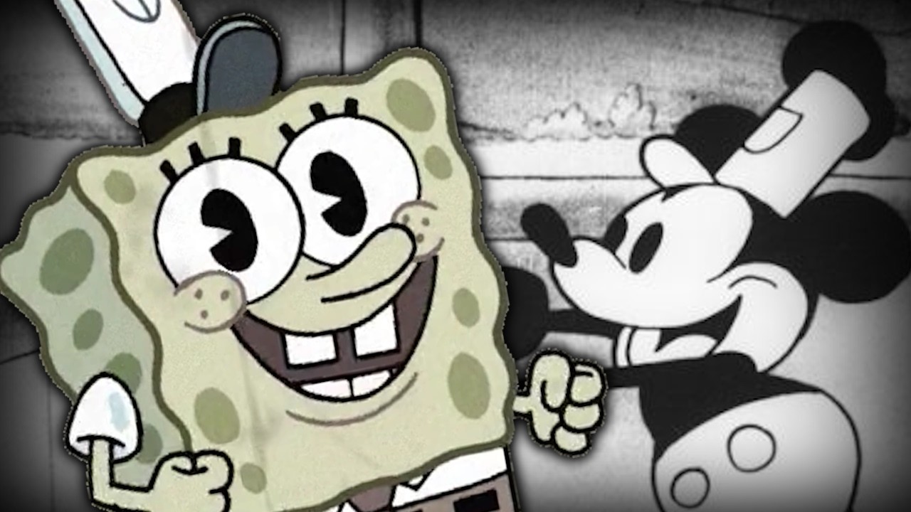 Steamboat Willie Just Appeared in SpongeBob
