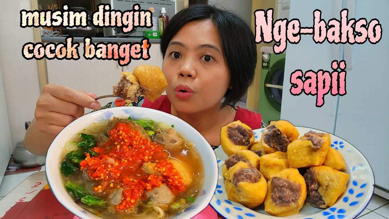 NGE-BAKSO SAPI ‼️COCOK CUACANYA DINGIN