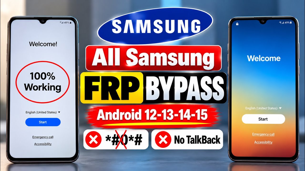 All Samsung FRP Bypass 2026 🔥 Android 12/13/14/15 | New FRP Unlock Trick | No PC