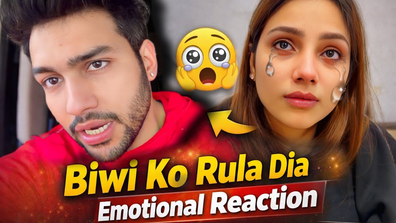 Biwi Ko Rula Dia 😢| Emotional Couple Vlog | Tusharshrutivlogs 