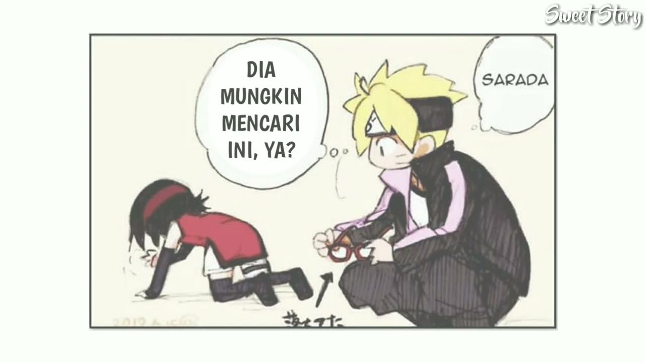 DOUJINSHI - Kacamata || BoruSara - Sub Indo