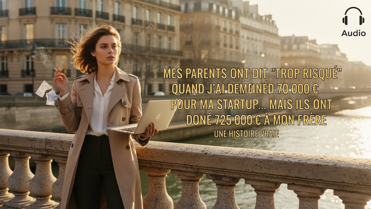 MES PARENTS ONT DIT « TROP RISQUÉ » QUAND J’AI DEMANDÉ 70 000 € POUR MA STARTUP… MAIS ILS ONT DONNÉ