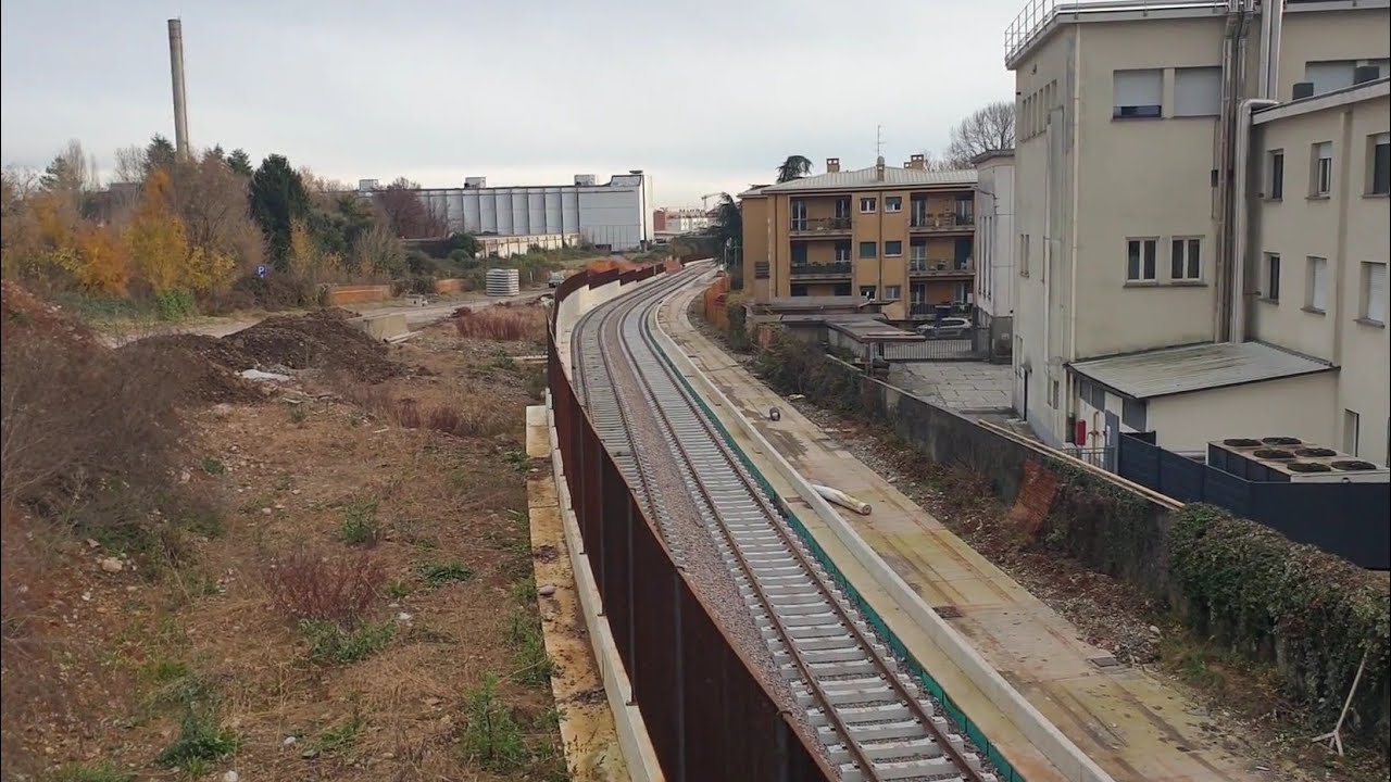 Raddoppio Bergamo - Ponte S Pietro, Treno per Orio, Tramvia Bergamo-Villa d'Almè - Dicembre 2025