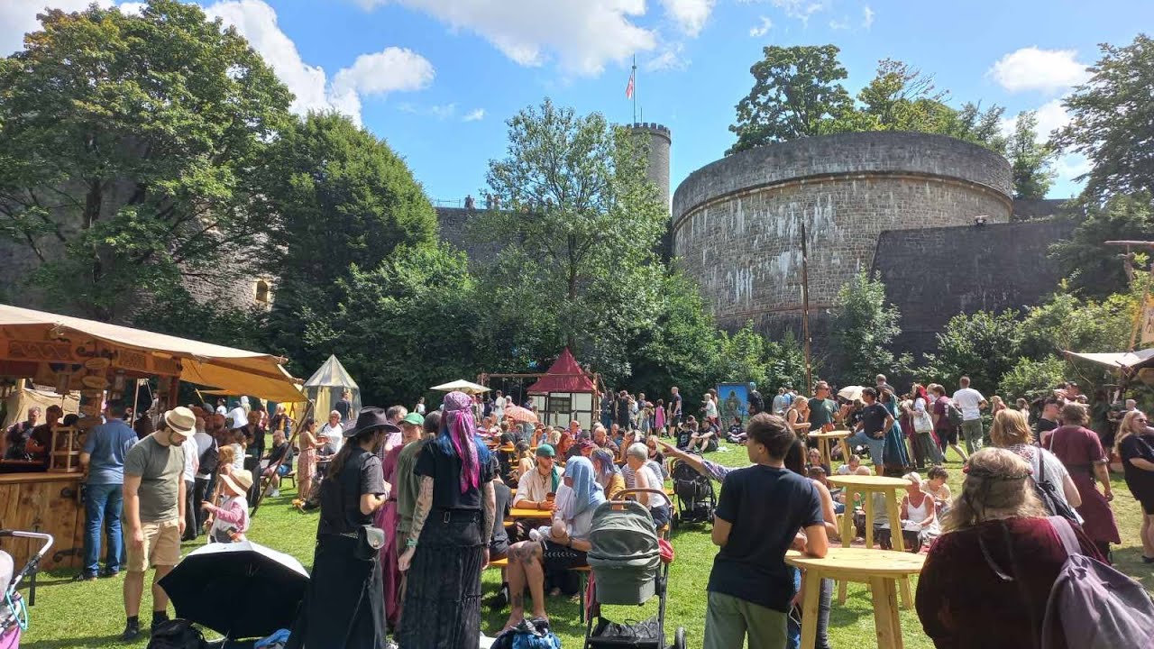 ,,Sparrenburgfest”, Билефельд, Германия июль 2025г.