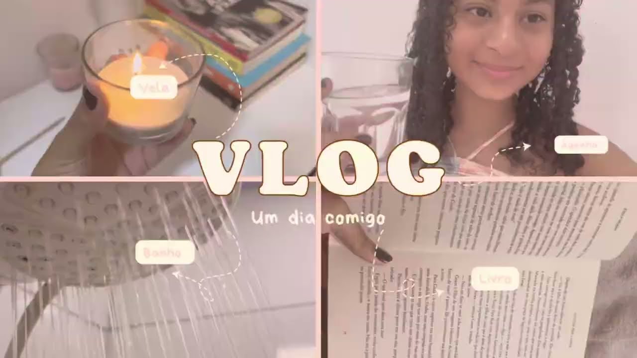 Um dia comigo (Meu primeiro vídeo) 